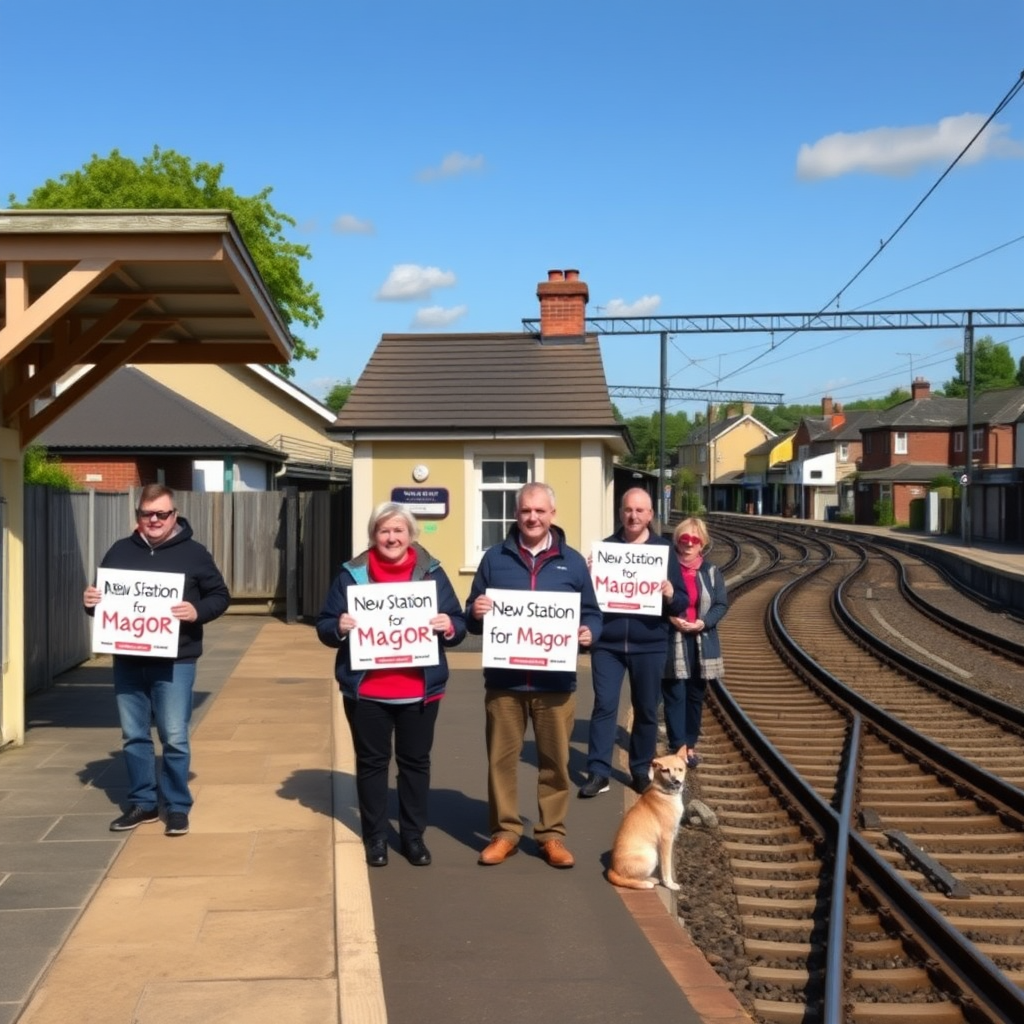 Railway station campaign hailed as game-changer for town